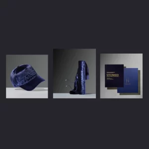 STONED PACKAGE SET: BOOK + HOODIE + HAT